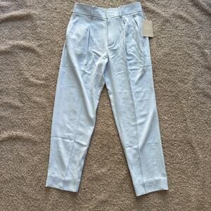 NWT Everlane The Draper Tapered Pant Light Baby Blue Size 2